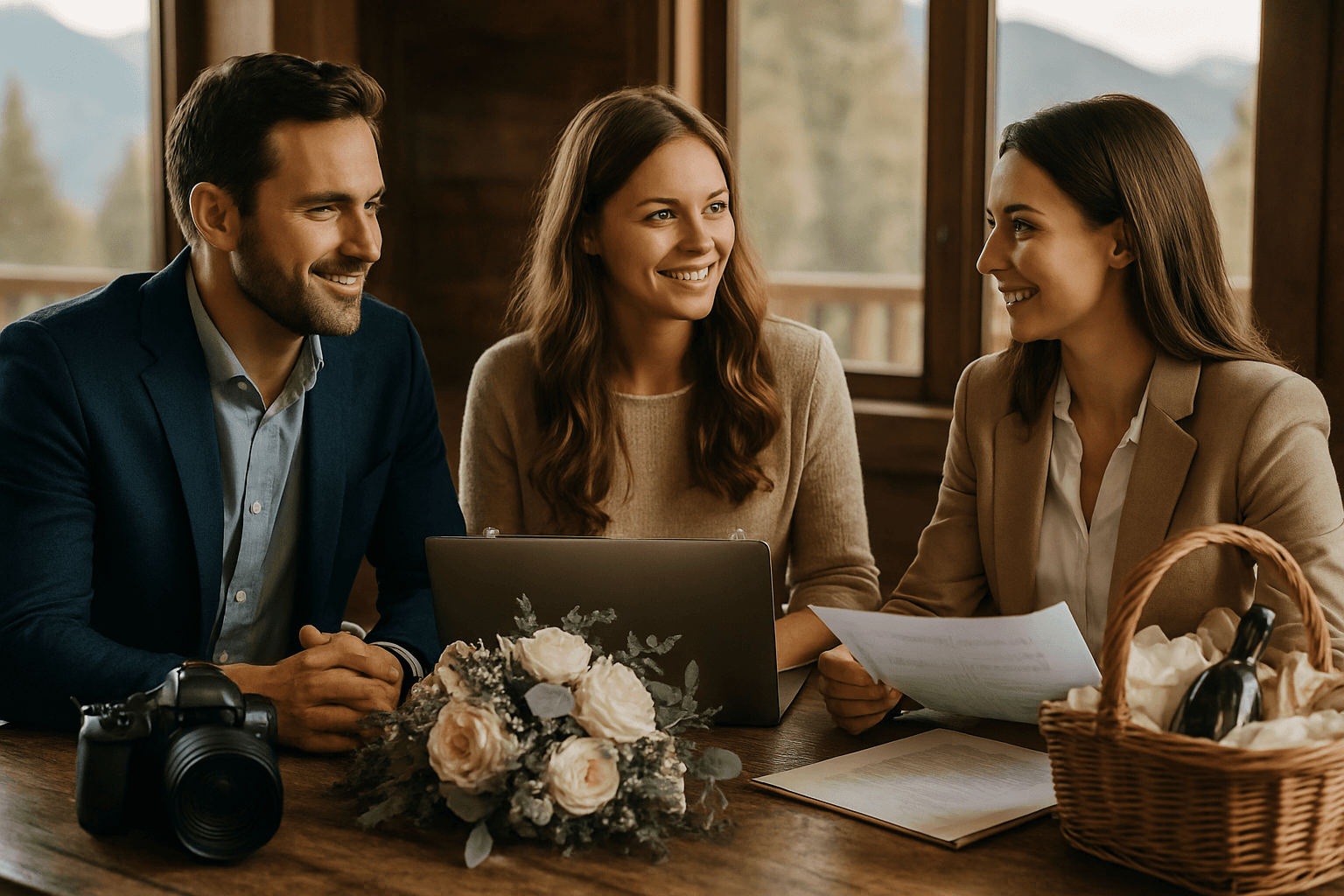 Jackson Hole Wedding Vendors as Gifting Partners: How Florists, Photographers, and Planners Can Co-Market Welcome Basket Programs