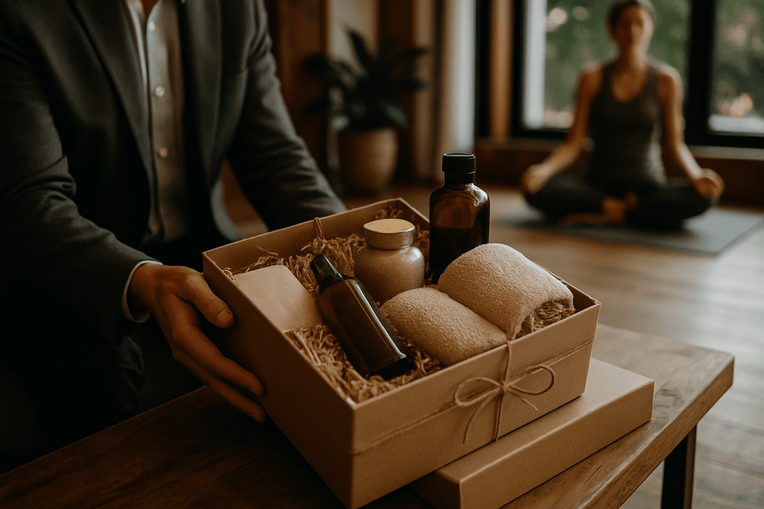 Professional photograph illustrating corporate gifting wellness retreat — cover image for "Corporate Gifting for the Wellness Retreat Market: Aligning Jackson Hole Thank-You Gifts With Mindfulness and Adventure Programming" on Jackson Hole Gift Baskets