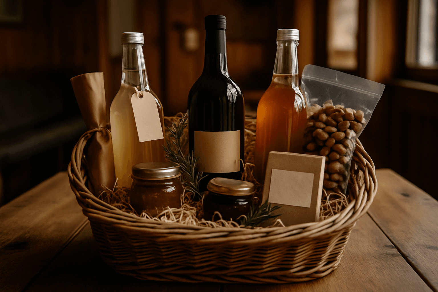 Professional photograph illustrating non-alcoholic gift basket Jackson Hole — cover image for "Zero-Proof Jackson Hole: Curating Sophisticated Non-Alcoholic Gift Basket Options for the Sober-Curious Teton Visitor" on Jackson Hole Gift Baskets