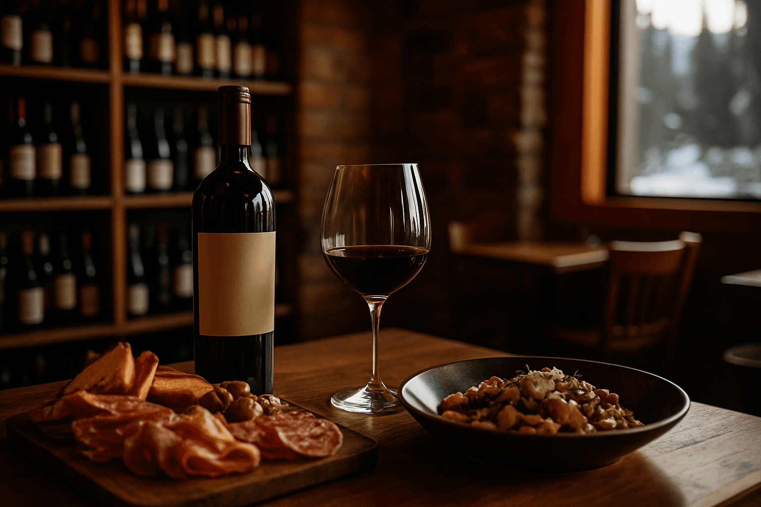 Professional photograph illustrating Jackson Hole wine and food curation — cover image for "Beyond the Bottle: How Indigenous Italian Grape Varieties Are Inspiring Jackson Hole's Local Food and Drink Curation" on Jackson Hole Gift Baskets