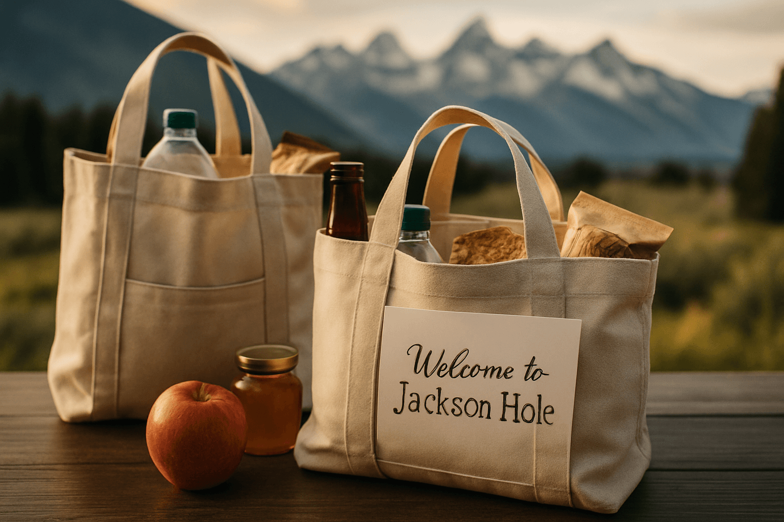 Honeymoon Welcome Bags in the Tetons: What Newlyweds Actually Need After Arriving in Jackson Hole