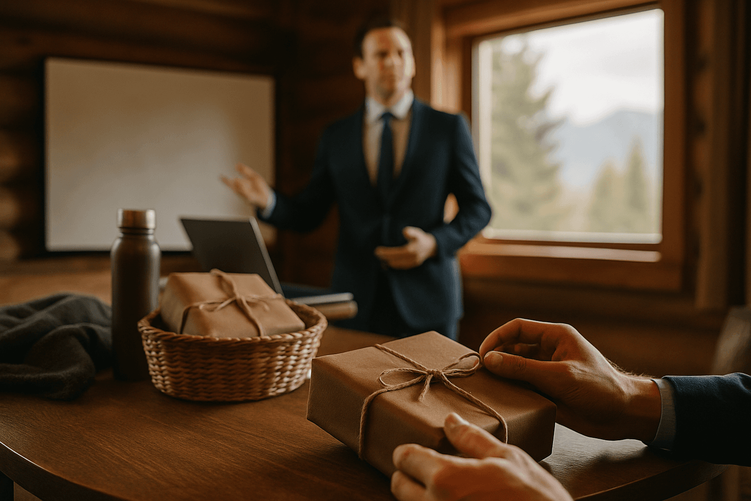 The Executive Thank-You Protocol: What C-Suite Clients Actually Expect from Jackson Hole Corporate Retreat Gifting