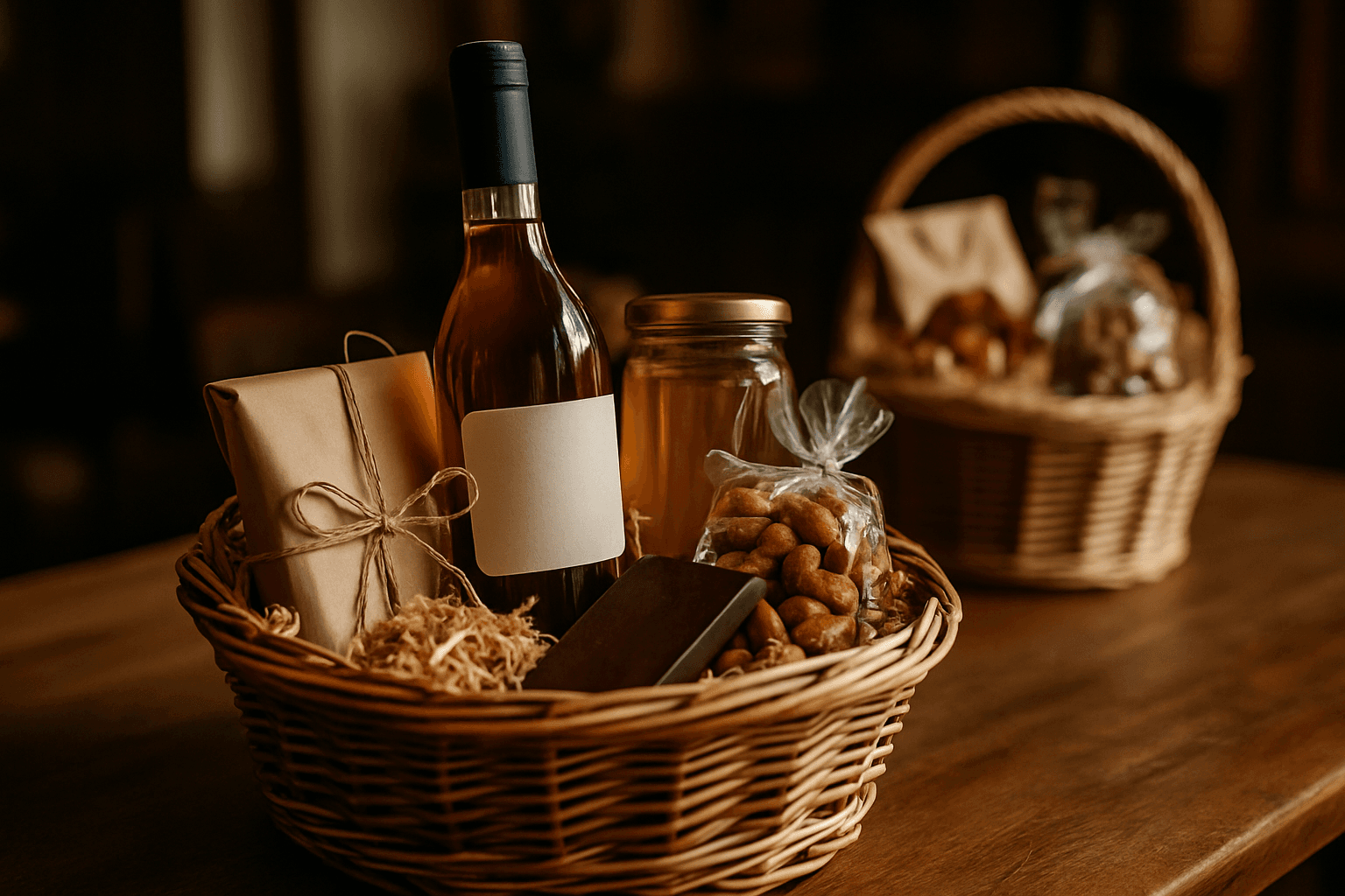 Professional photograph illustrating non-alcoholic gift baskets — cover image for "Why Non-Alcoholic Gift Baskets Are Redefining Luxury Gifting in Jackson Hole" on Jackson Hole Gift Baskets
