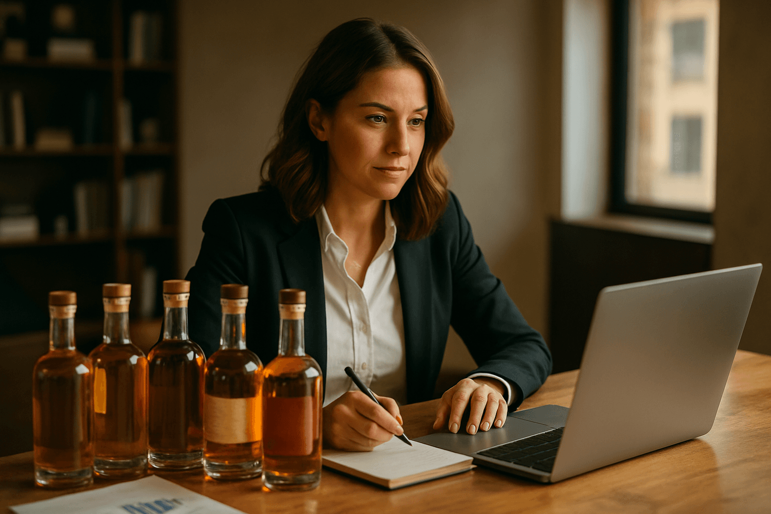 Professional photograph illustrating professional business and marketing concept — cover image for "5 Wyoming Small-Batch Spirits Every Jackson Hole Gifting Curator Should Source This Summer" on Jackson Hole Gift Baskets