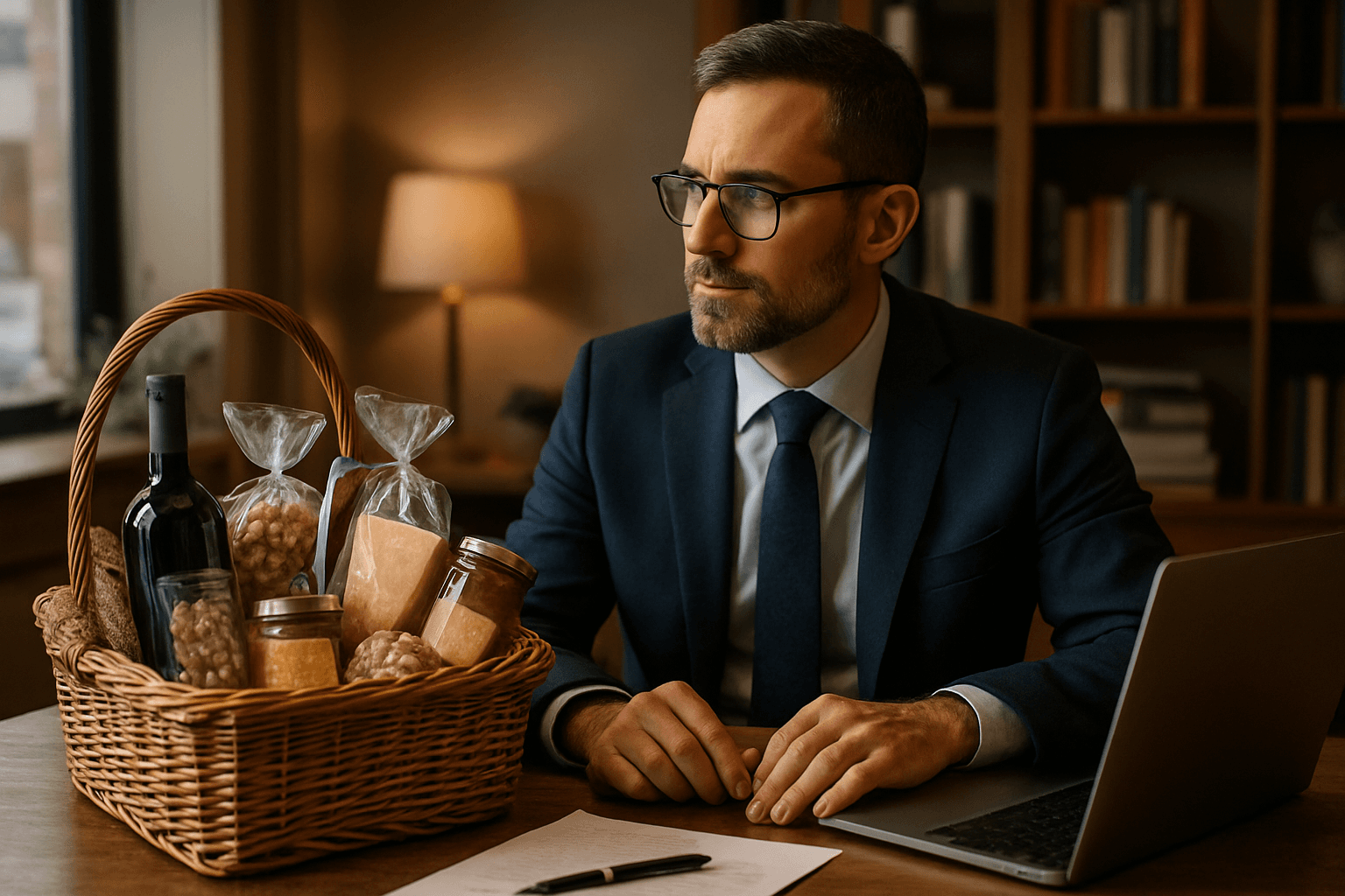 Professional photograph illustrating professional business and marketing concept — cover image for "10 Jackson Hole Gift Basket Curation Tips From Pro Sommeliers (2026 Edit)" on Jackson Hole Gift Baskets