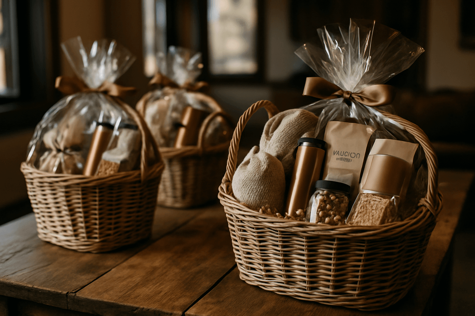 Professional photograph illustrating Jackson Hole corporate retreat gift baskets — cover image for "9 Jackson Hole Corporate Retreat Gifting Ideas That Impress Executives Without Breaking the Budget" on Jackson Hole Gift Baskets