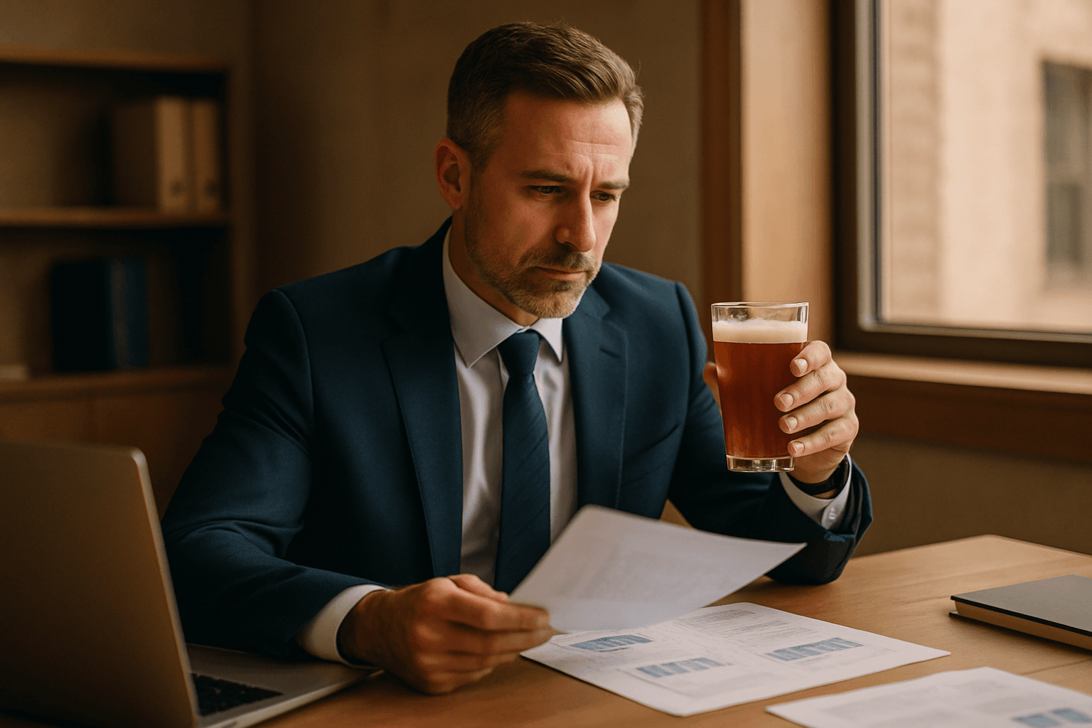 Professional photograph illustrating professional business and marketing concept — cover image for "Father's Day Gift Guide: 8 Wyoming Craft Beverages Dad Will Actually Remember in 2026" on Jackson Hole Gift Baskets