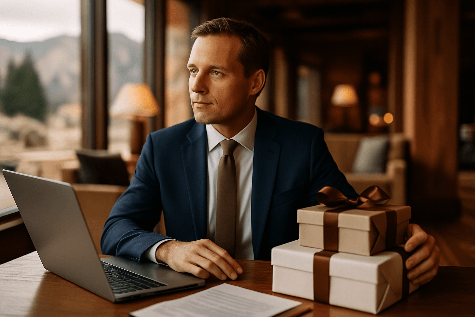 Professional photograph illustrating professional business and marketing concept — cover image for "How Jackson Hole's Luxury Resort Market Is Creating New Gifting Opportunities in 2026" on Jackson Hole Gift Baskets