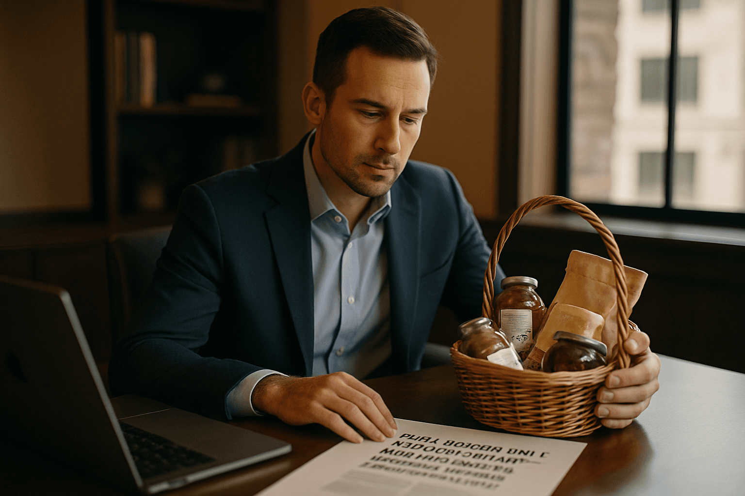 Professional photograph illustrating professional business and marketing concept — cover image for "How Jackson Hole Gift Baskets Support Local: A Wyoming Sourcing Transparency Report" on Jackson Hole Gift Baskets