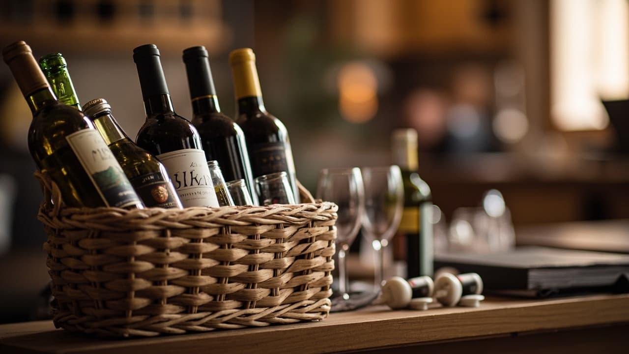 Jackson Hole Wine and Spirits Gifts: 4 baskets for hosts, clients, and Teton arrivals